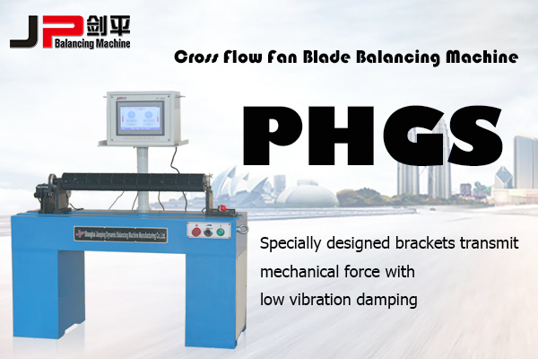 équilibrage de la lame du ventilateur à flux croisés.png cross flow fan blade balancing machine.png